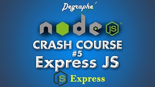 Express JS  Node JS Crash Course 5 [upl. by Elson484]