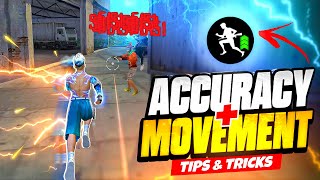 How To Increase MOVEMENT SPEED  ACCURACY 🎯 In FREE FIRE 🔥PRO TIPS AND TRICKS  FIREEYES GAMING [upl. by Bethina]