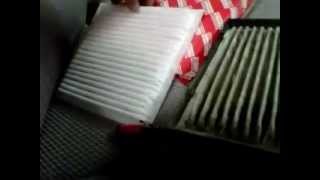 Cabin air filter Replacement Toyota Highlander √ Fix it Angel [upl. by Uriisa390]