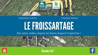 Chaque mardi un tuto vidéo de froissartage [upl. by Ihdin]