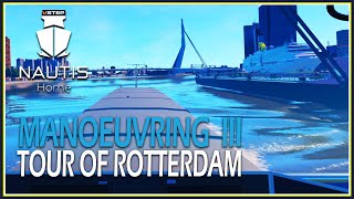 11 Scale Tour of Rotterdam NAUTIS Home Ship Simulator Manoeuvring III Maashaven to Shipyard [upl. by Micheal]