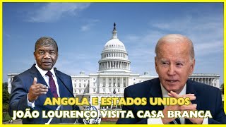 ANGOLA ESTADOS UNIDOS RECEBE PRESIDENTE JOÃO LOURENÇO EM VISITA OFICIAL [upl. by Rehpotsrik]