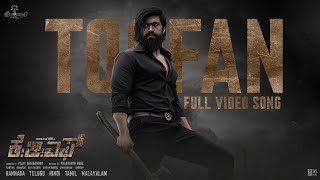 Full Video Toofan Kannada  KGF Chapter 2  RockingStar Yash Prashanth Neel Ravi BasrurHombale [upl. by Hussein]