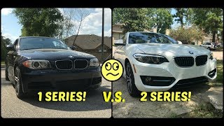 BMW 1 SERIES VS 2 SERIES my thoughts [upl. by Dacy]