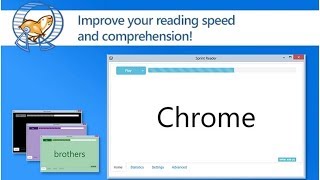 RSVP Speed Reading via Free Sprint Reader Chrome Extension [upl. by Firestone]