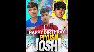 PIYUSH JOSHI KA BIRTHDAY ❤ BIRTHDAY SPECIAL ┃🔴LIVE🔴 [upl. by Starkey317]