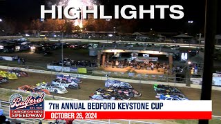 HIGHLIGHTS  Bedford Speedway  7th Annual Bedford Keystone Cup [upl. by Veedis]