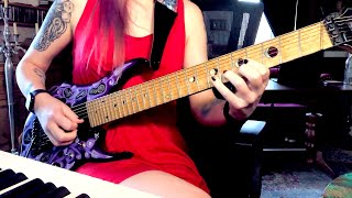 Alberto Rigoni  Poseidon feat Alexandra Zerner amp Mark Zonder  Guitar Solo Playthrough [upl. by Kirad]