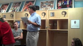 Rhody Volleyball Locker Room Unveiling [upl. by Colligan]