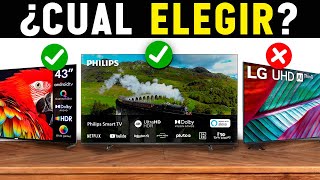 😮 Los 5 Mejores Televisores 43 Pulgadas 2024  Mejores Smart tv 4k de 43 Pulgadas [upl. by Eecak]