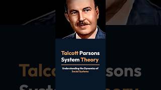 System Theory By Talcott Parsons  sociologylearners1835 [upl. by Eniagrom]