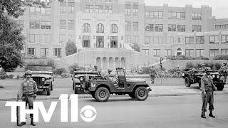 Little Rock Nine 65 years since integration attempt [upl. by Atalanti]