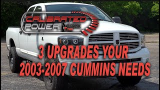 3 Upgrades Your 20032007 5 9L Cummins Needs [upl. by Lednahc]