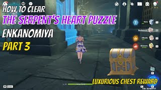 The Serpents Heart Puzzle Part 3  Enkanomiya Inazuma  Genshin Impact [upl. by Zilevi696]