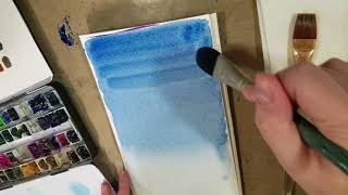 Watercolor Sky Tutorial [upl. by Audsley]