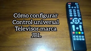 Código para TV JBL Control universal [upl. by Ardnasirhc242]