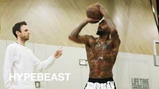 JR Smith Shooting Drills amp Workout with NBA Trainer Chris Brickley [upl. by Thirzia287]