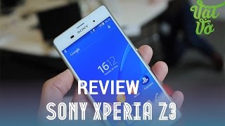 Review dạo Đánh giá chi tiết Sony Xperia Z3  đây mới là siêu phẩm [upl. by Postman]