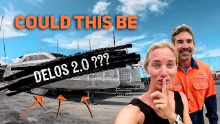 Our NEW Dream BoatSailing Vessel Delos Ep 451 [upl. by Yllier]