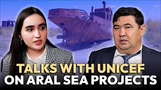 Unicef program officer Sagitjan Aytjanov discusses projects in Aral Sea region [upl. by Ragas979]