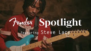 Spotlight Steve Lacy  American Professional II Series  Fender [upl. by Rihana]