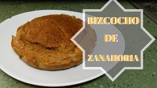 BIZCOCHO DE ZANAHORIA SALUDABLE Mysweetilove [upl. by Brie]