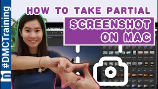 How To Take Partial Screenshot On MAC [upl. by Tanya]