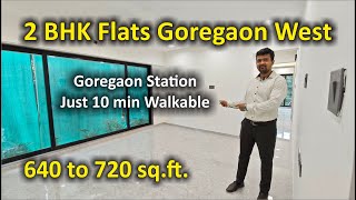 2 bhk amp 4 bhk flats in Goregaon West I Station only 10 min walkable I Nearing possession [upl. by Ikcir]