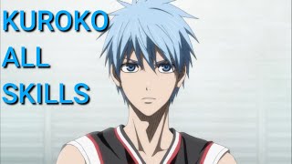 KUROKO ALL SKILLS [upl. by Gerrilee611]