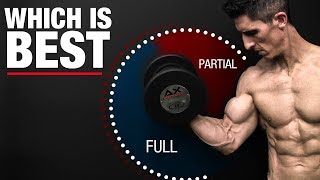 Full or Partial Range of Motion Reps WHICH IS BEST [upl. by Gninnahc]