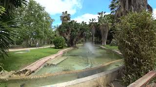 Walk in Jardins del Real  Vivers park Valencia Spain [upl. by Carly]