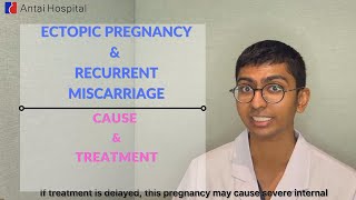 Ectopic Pregnancy amp Recurrent Miscarriage │Ectopic Pregnancy Explained │Antai Hospital [upl. by Barclay]