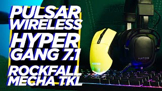 🖰 Огляд аксесуарів Hator Hypergang 71 Rockfall TKL і Pulsar Wireless [upl. by Aneehsyt101]