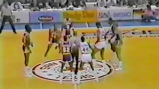 1984 Spurs vs Lakers Rare Full Game [upl. by Rehoptsirhc91]