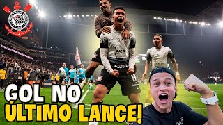 CORINTHIANS GANHA NA RAÃ‡A COM GOL NO ÃšLTIMO MINUTO Emocionante Corinthians x Vitoria [upl. by Alarice185]