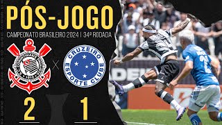 CORINTHIANS 2X1 CRUZEIRO 🔴 PÓSJOGO ZONA MISTA E COLETIVA  34ª RODADA  CAMPEONATO BRASILEIRO 2024 [upl. by Borries]