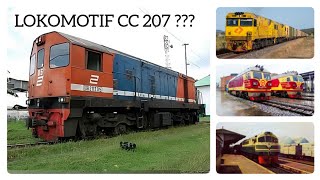 CC 207 Seperti Ini  Daftar Lokomotif Berkabin Ganda Yang Ada Di Indonesia  Sejarah Kereta Api [upl. by Ennairrac]