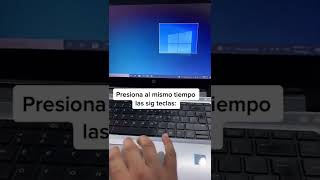 🖥 Truco para hacer captura de pantalla con teclas [upl. by Cleodell]