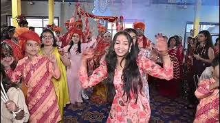 Mayra Entry Wedding Entry new styleWelcome Song for BhuaBhua meri pyari bhuaMamaji banthan ke [upl. by Zorah434]