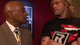 SmackDown Theodore Long changes the WWE TLC match [upl. by Ennadroj15]