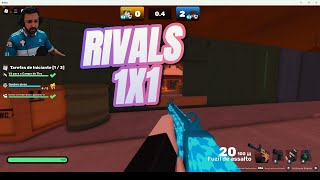 ROBLOX RIVALS 1X1 A ÚLTIMA FIGHT FOI A MELHOR [upl. by Norred503]