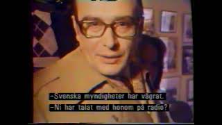 Aktuellt 18 ej från början SVT 19811031  Ubåt 137 [upl. by Nagem]