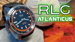 RLG Atlanticus Diver Watch  Full Review [upl. by Ennire]