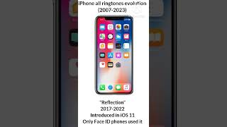 iPhone ringtone ringtones evolution iphone ringtone ringtones phone evolution shorts apple [upl. by Charbonneau]