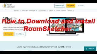 How to Download and Install Room Sketcher [upl. by Allix180]