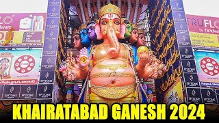 Khairatabad Ganesh 2024 Hyderabad [upl. by Irrot]