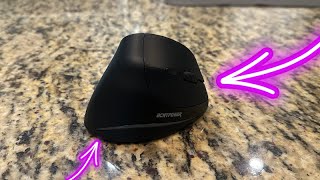 My Thoughts on This Wireless Vertical Ergonomic Mouse [upl. by Dallon]