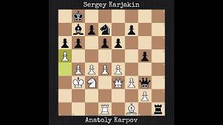 Anatoly Karpov vs Sergey Karjakin  Region Group Cup 2021 [upl. by Stich]