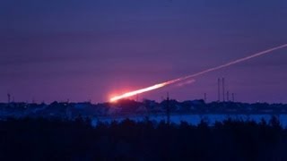 Meteorite falling over Russia AMAZING New HQ Footage Compilation Челябинск метеорит [upl. by Enirhtac]