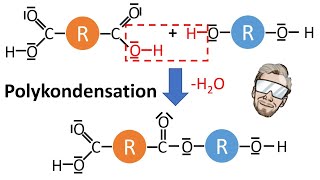 Polykondensation  Polyester Polyamid Polycarbonat  Chemie Endlich Verstehen [upl. by Villiers645]